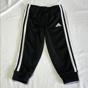 2T Adidas Kids Black Track Pants